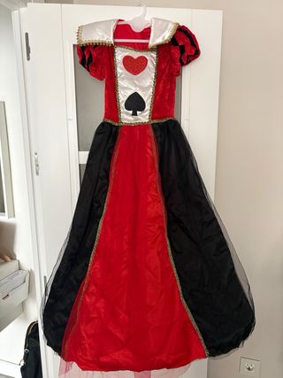 Disfraz Reina de Corazones Partilandia 10-12 años