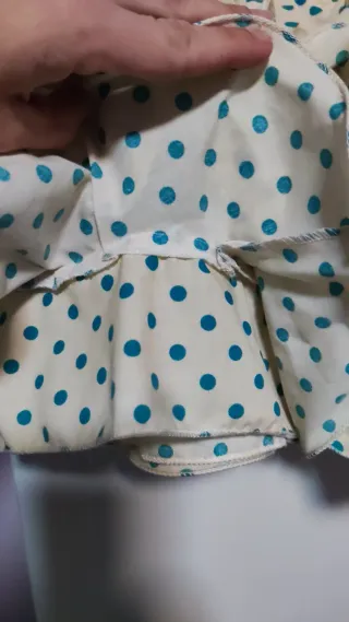 Traje de flamenca niña lunares