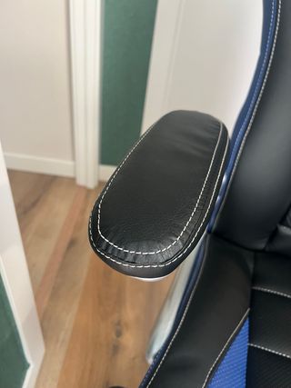 Silla Gamer Escritorio Negra y Azul