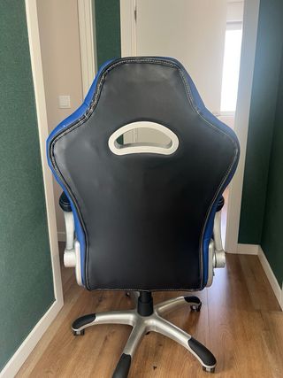 Silla Gamer Escritorio Negra y Azul