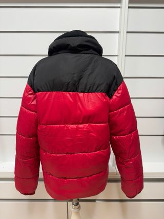 Chaqueta Acolchada Roja y Negra Talla M
