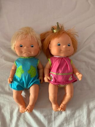 Muñecos Milo y Mala