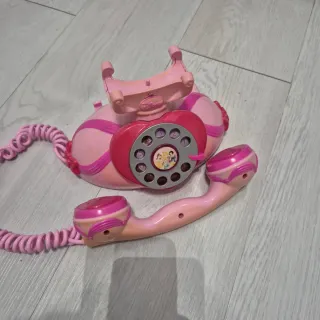 Teléfono infantil rosa Disney Princesas