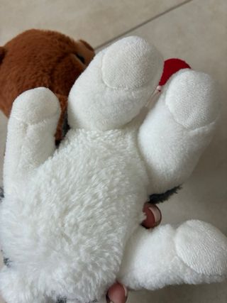 Coppia peluche Trudi Orso e Husky
