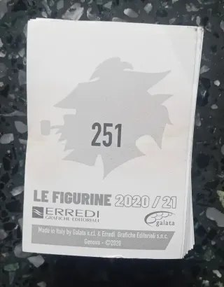 Figurine Sampdoria stagione 20/21