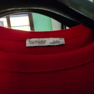 Maglione Zara rosso taglia S