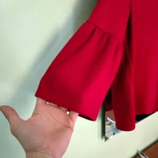 Maglione Zara rosso taglia S