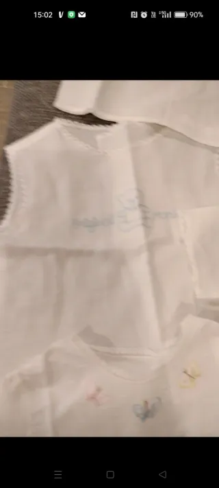 Set 7 Camicette Nascita Bimbo/Bimba