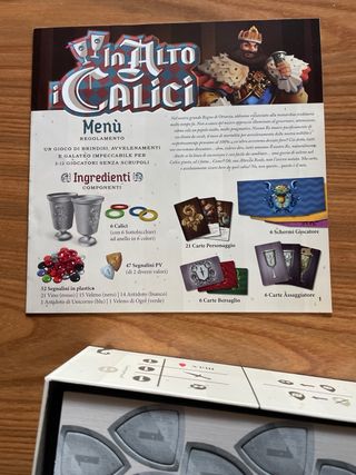 In alto i calici - Gioco da tavolo