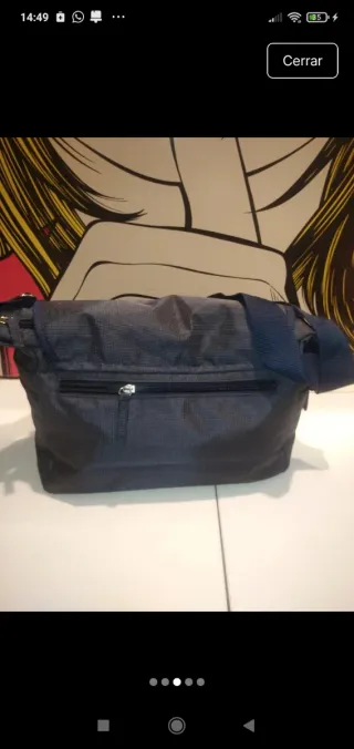 Bolso Alexander Moda Azul/Gris