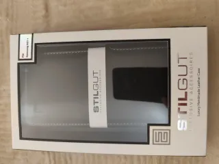 Funda STILGUT Samsung S21+ Piel Negra