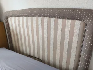 Cabecero acolchado tela cama 150-160