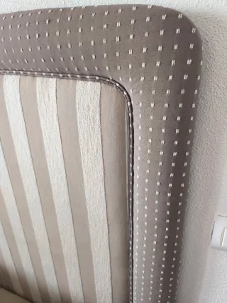 Cabecero acolchado tela cama 150-160