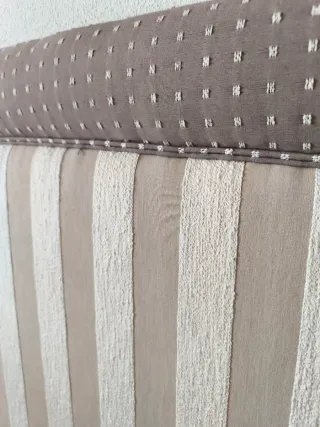 Cabecero acolchado tela cama 150-160