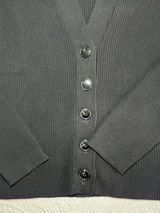 Jersey negro canalé Systemaction tipo wrap