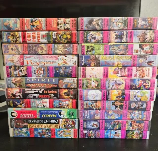 Pack 22 VHS Películas Animadas