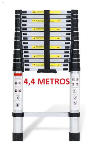 ESCALERA 4,4 METROS TELESCOPICA PLEGABLE NUEVA _