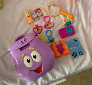 Mochila Dora La Exploradora Morada