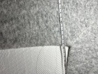 Jersey gris MNG Mango talla M cuello pico knit...