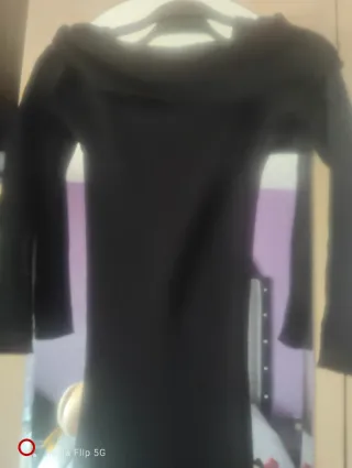 Mono negro de jersey