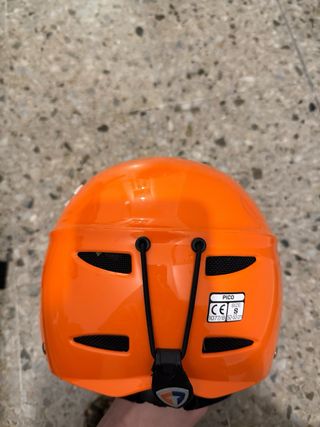 Casco de esquí infantil Briko naranja