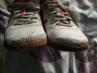 Zapatillas Athletic Club Blancas y Rojas