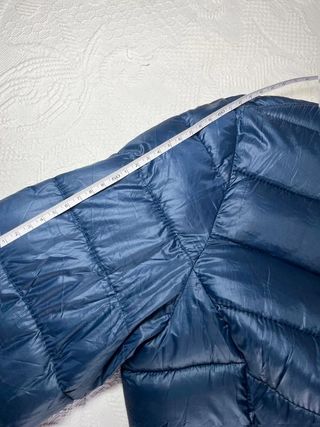 Plumífero ligero Terranova azul marino con...