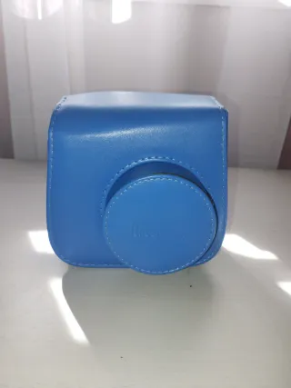 Cámara Instax Mini 9 Azul + Funda y Correa