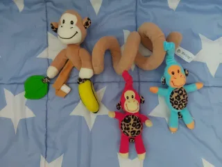 Colgante espiral Sozzy con mono