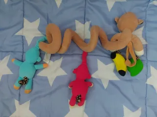 Colgante espiral Sozzy con mono