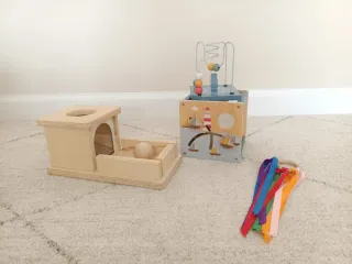 Lote juguetes educativos y Montessori