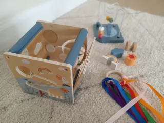 Lote juguetes educativos y Montessori