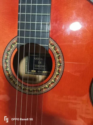 Guitarra Antonio Toledo Roja