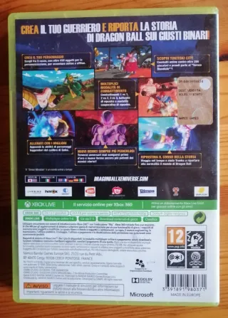 Dragon Ball Xenoverse Xbox 360
