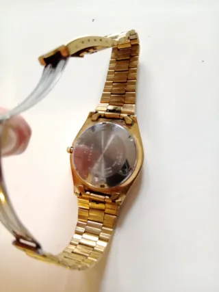 Reloj Seiko 5 Acero Bañado en Oro