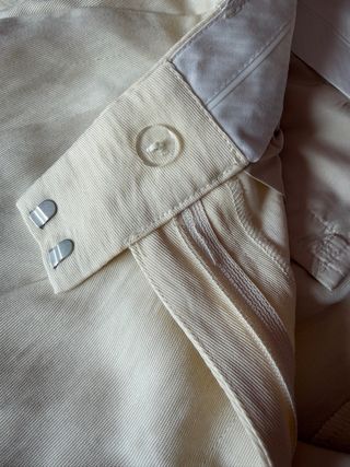 Pantalón pinzas Ese o Ese beige talla 34