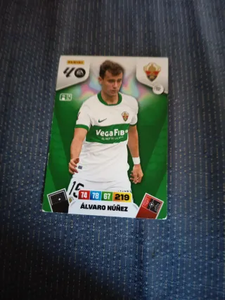 Cromo Álvaro Núñez Adrenalyn XL