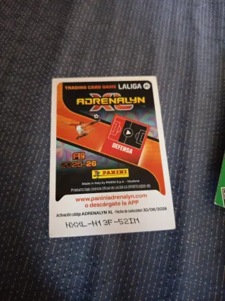 Cromo Álvaro Núñez Adrenalyn XL