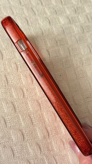 Cover Glitter Rosso per iPhone 13 nuova