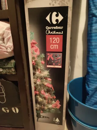 Árbol de Navidad Carrefour 120 cm