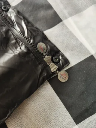 Chaleco Moncler Negro Hombre