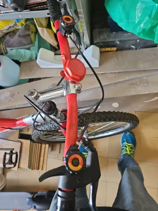 Bicicleta MTB JL-Wenti Roja