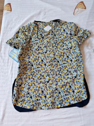 Blusa estampada mujer