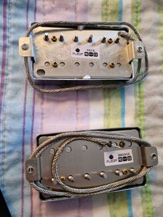 Set Pastillas Humbucker Fleor Alnico 5 Guitarra