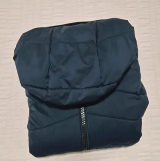 Abrigo Anorak Guess Azul con Capucha