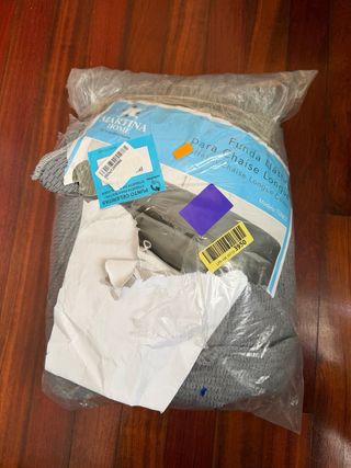 Funda Chaise Longue Martina Home Gris