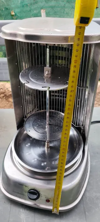 Máquina Parrilla Kebab Pollo Giratoria