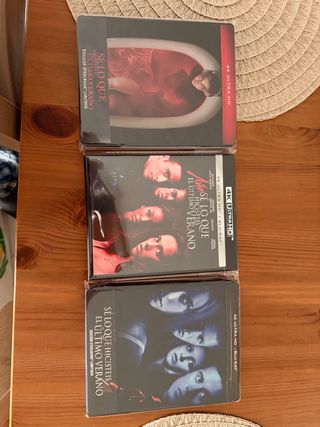 Colección Steelbook Sé Lo Que Hicisteis El Último