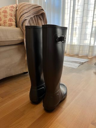 Botas de agua Hunter Negras Talla 39