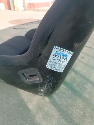 Asiento Sparco Evo 2 Negro